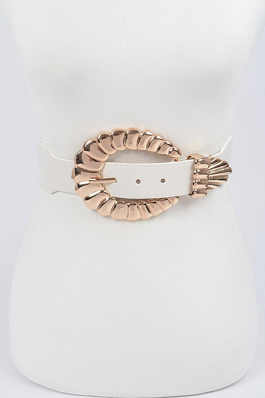 Mixed Metal Stretch Belt