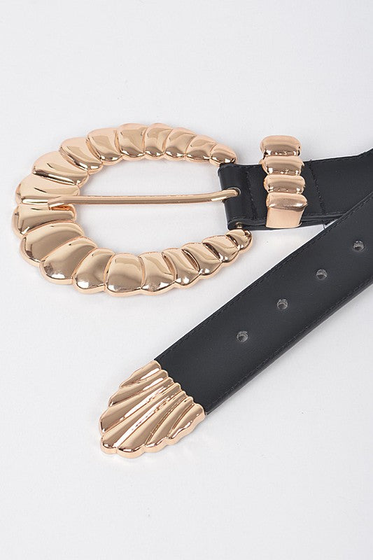 Mixed Metal Stretch Belt