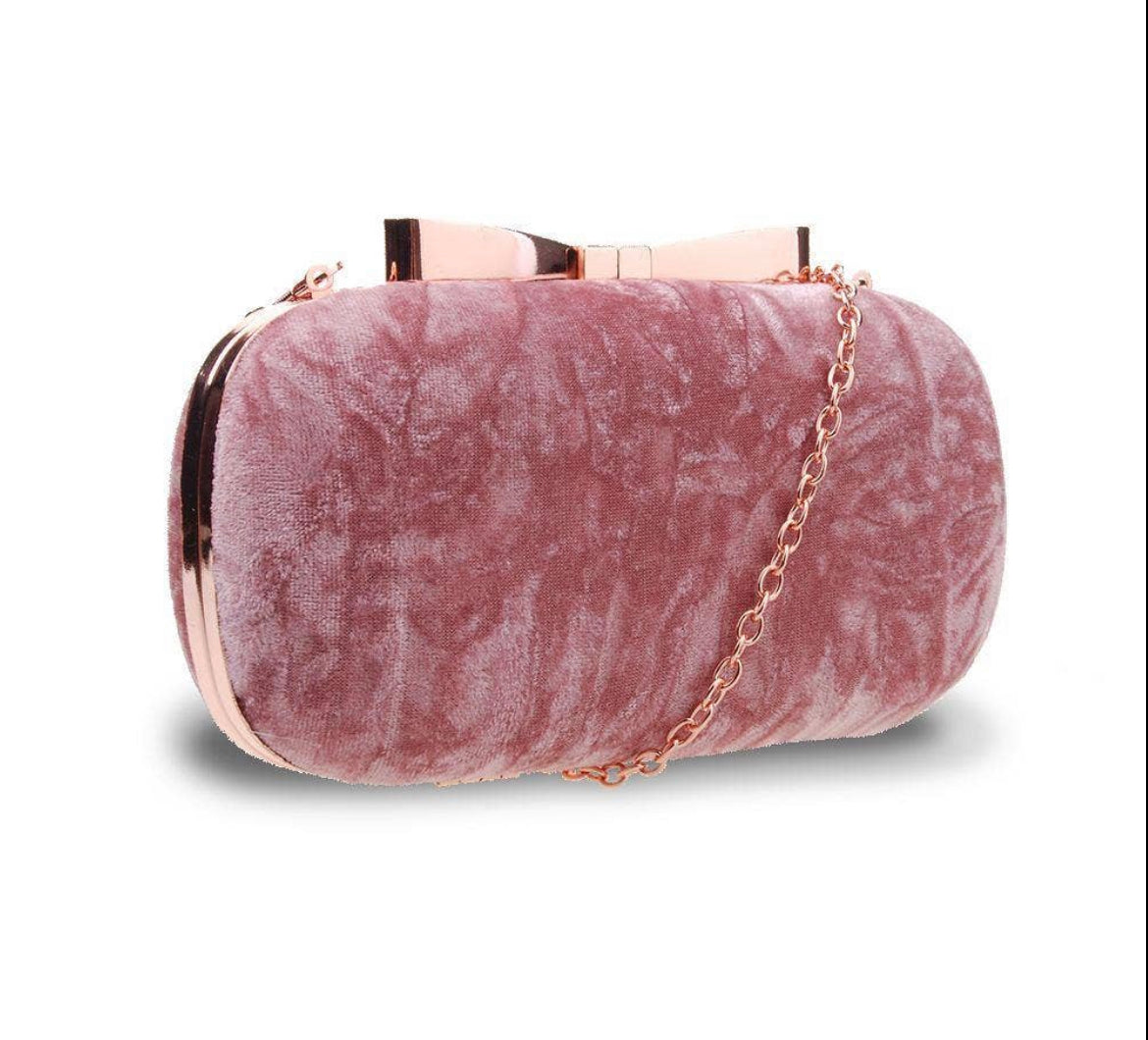 Tessie Bow Clasp Clutch