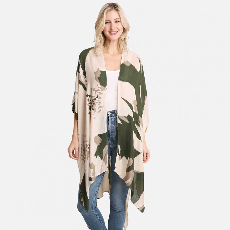 Camouflage Print Cover Up