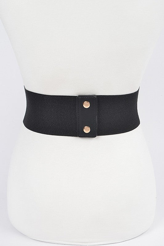 Studded Multi Metal Waist Belt