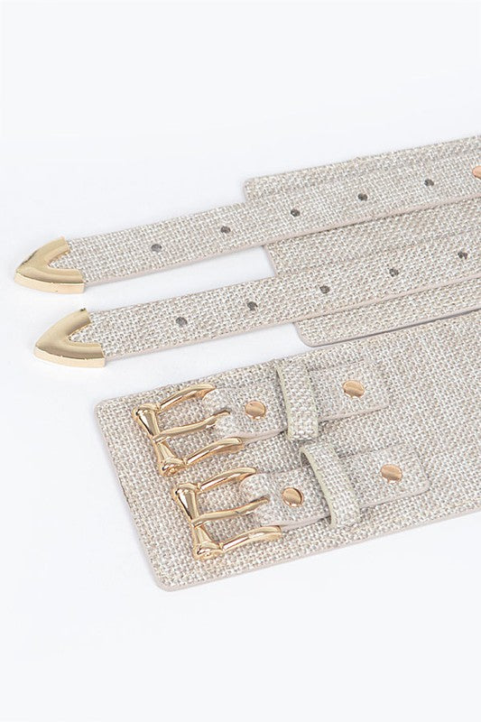 Linen Stretch Belt