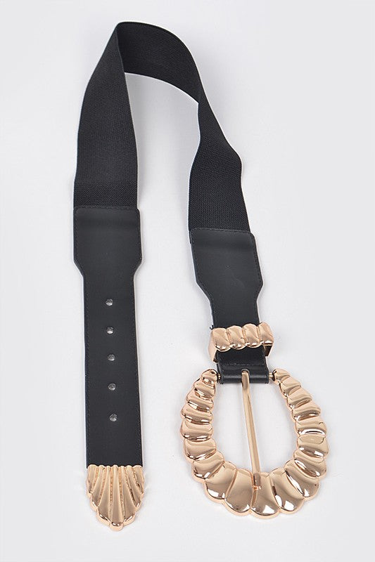 Mixed Metal Stretch Belt