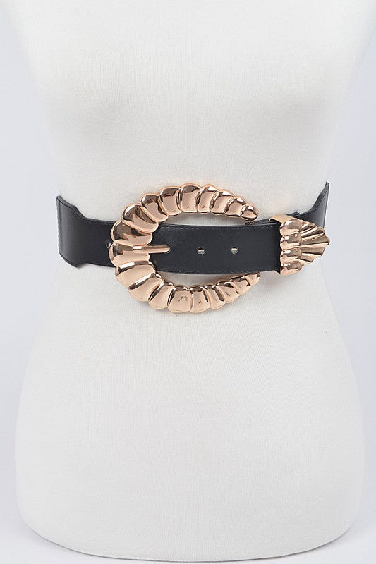 Mixed Metal Stretch Belt