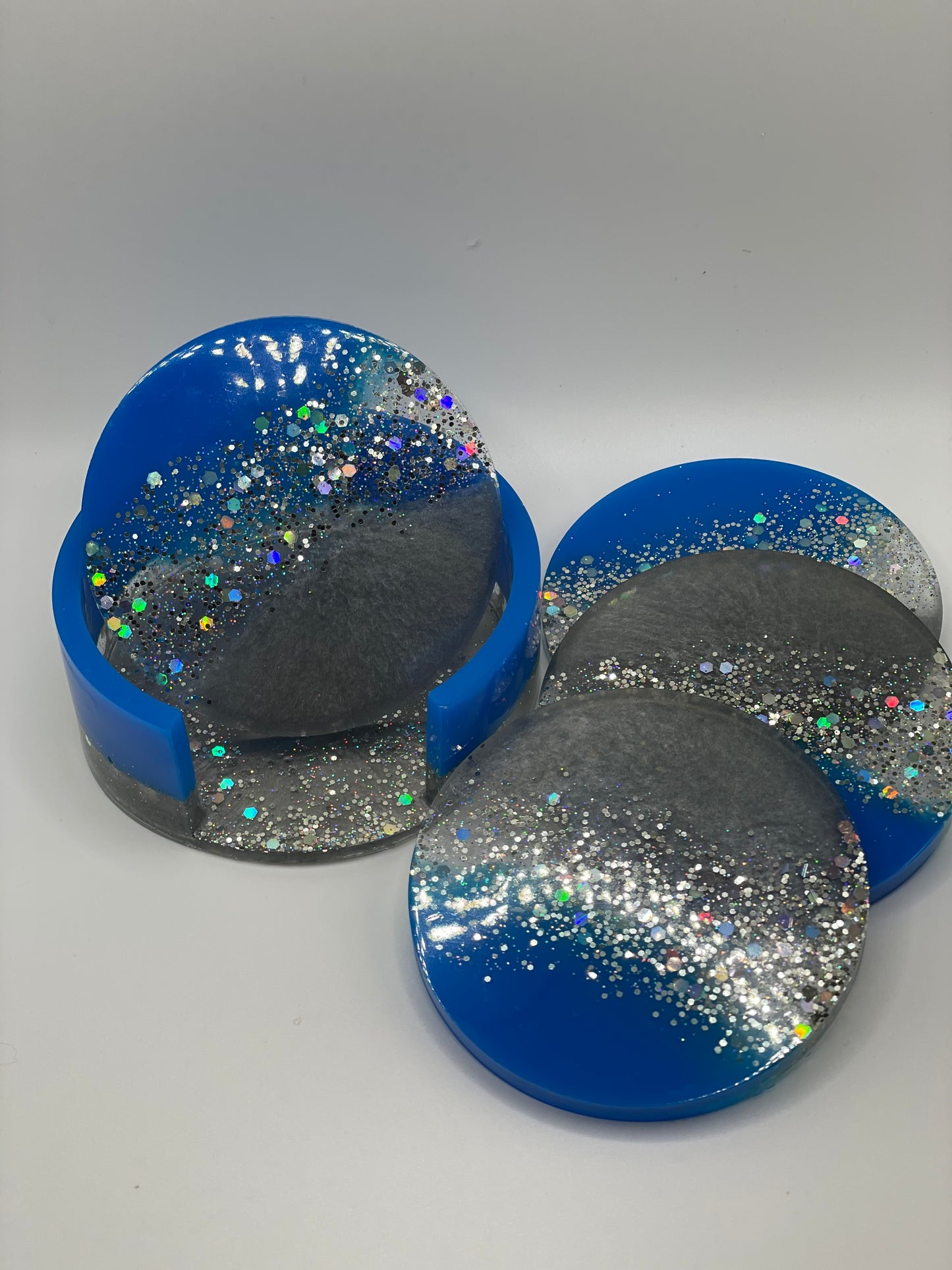 Resin 5PC Coaster Set