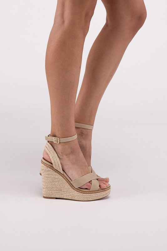 Basset-S Espadrille Platform Wedge