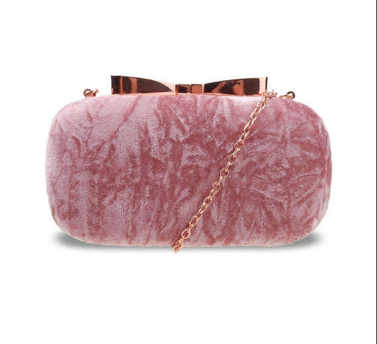 Tessie Bow Clasp Clutch