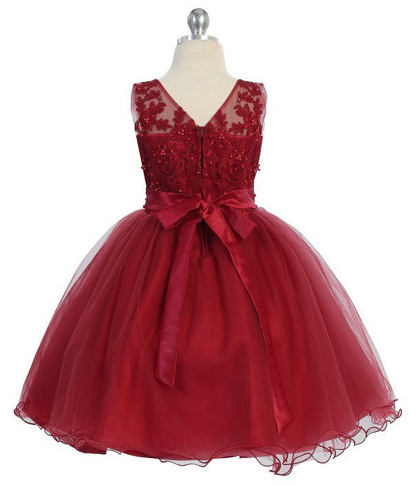 Layla Lace and Tulle Girls Dress Sizes 2-12