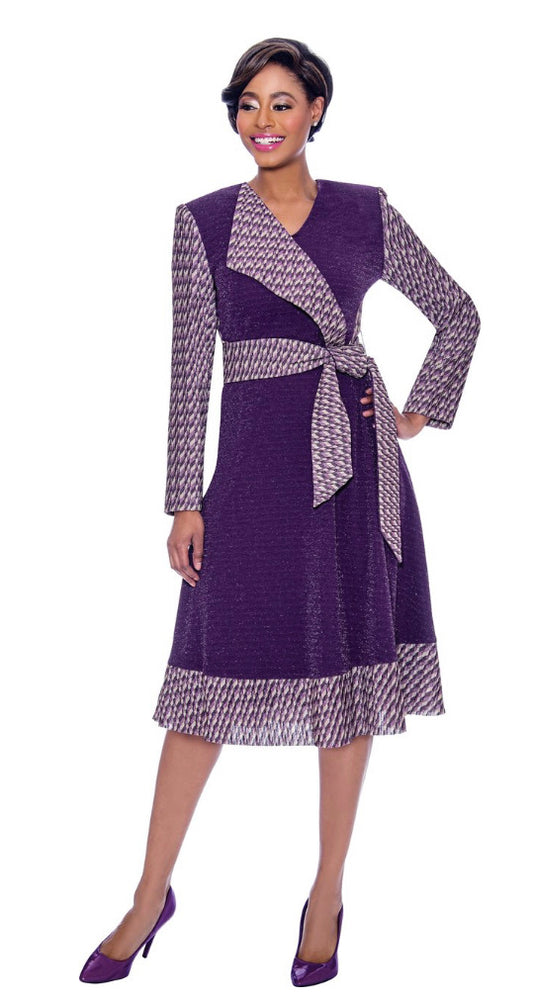 Terramina Mock Wrap Dress